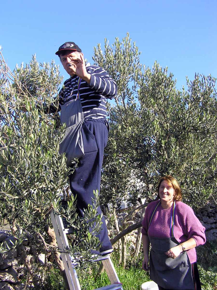 Ljubo and Meri welcoming guests